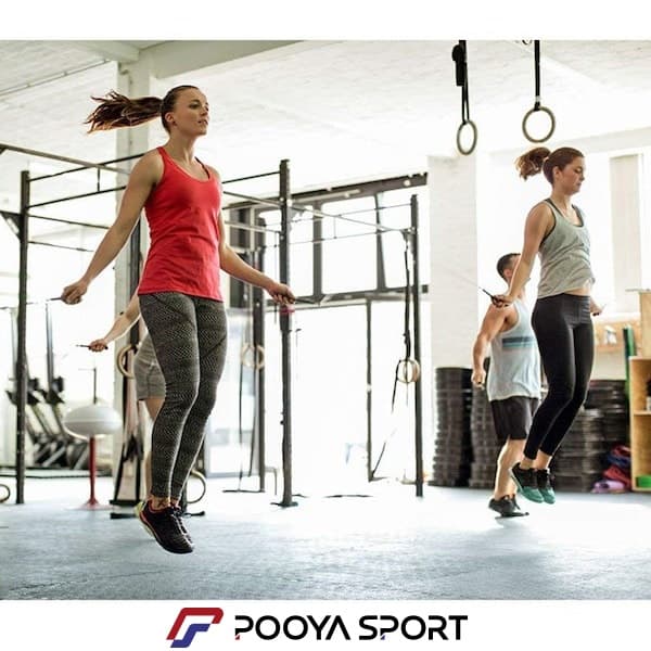 طناب سرعتی حرفه ای کربنی کراس فیت CrossFit خارجی — تصویر ۸