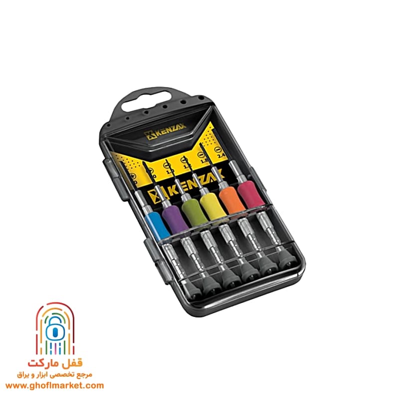 مجموعه پیچ گوشتی ساعتی تایوان کنزاکس مدل KPS-106 — تصویر ۲