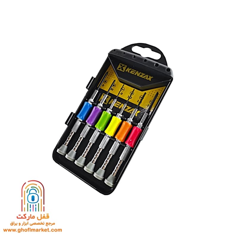 مجموعه پیچ گوشتی ساعتی تایوان کنزاکس مدل KPS-106 — تصویر ۳