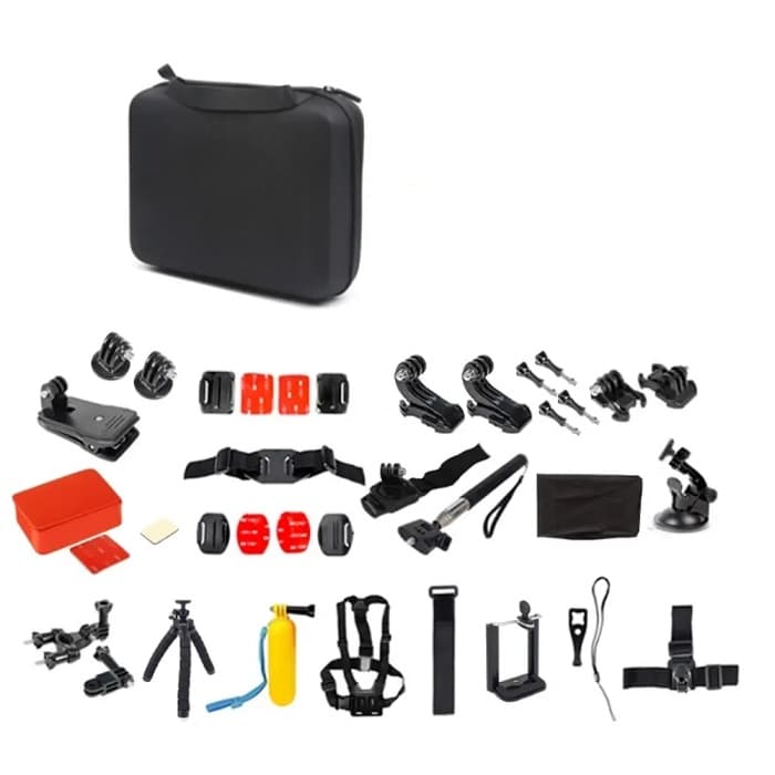 کیت کامل لوازم جانبی گوپرو Gopro Accessories Combo Kit 59 in 1 — تصویر ۲
