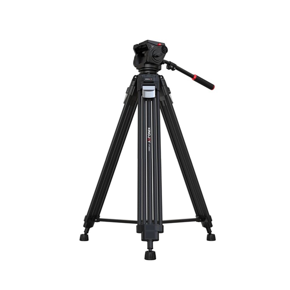 سه پایه فیلمبرداری کینگ جوی Kingjoy VT3500 Pro VideoTripod+VT-3530 Head — تصویر ۷