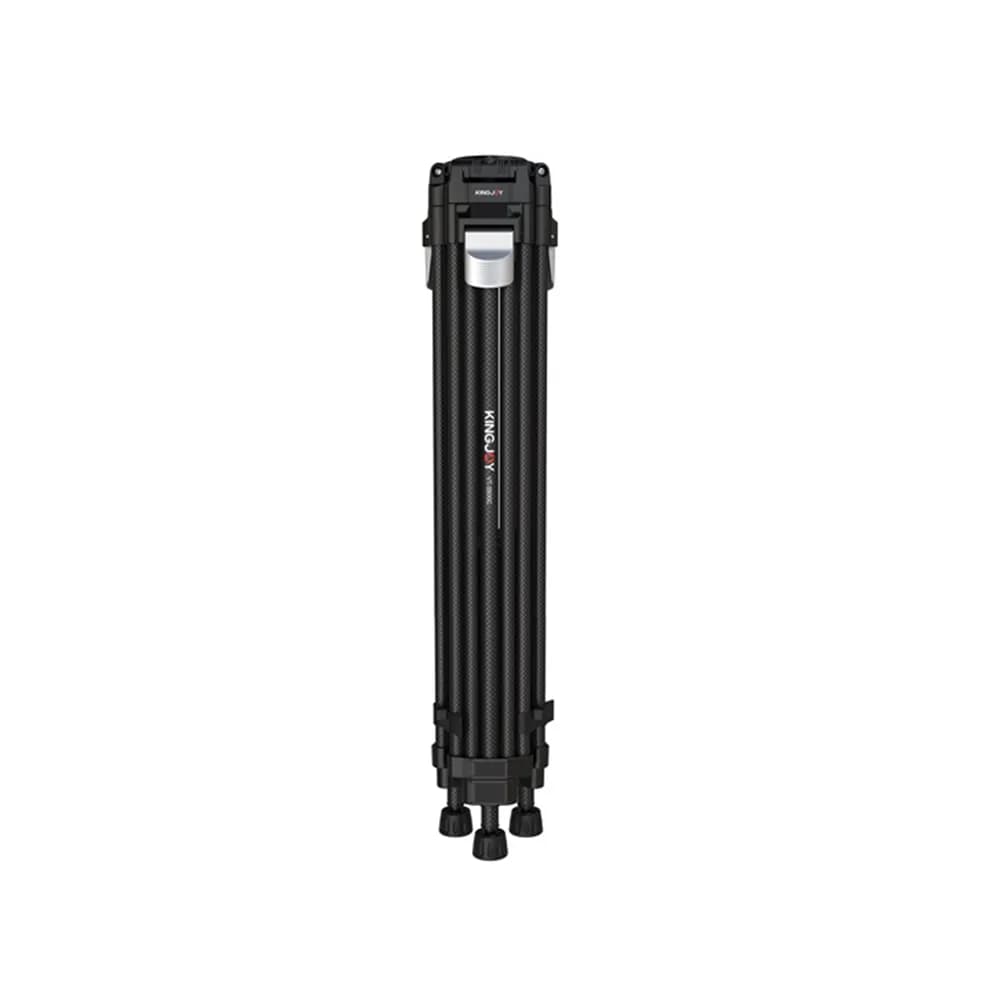 سه پایه فیلمبرداری کینگ جوی Kingjoy VT3500 Pro VideoTripod+VT-3530 Head — تصویر ۹
