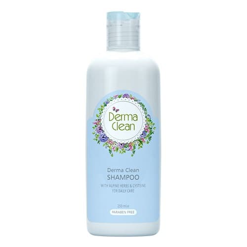 شامپو روزانه عصاره گیاهان آلپ و سیستئین درماکلین حجم 250mL