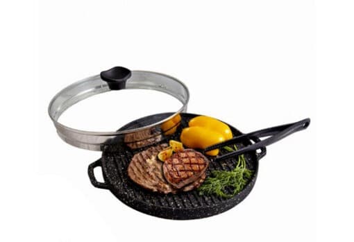 تابه گریل یونیک مدل گرد کد UN-6003 — تصویر ۲