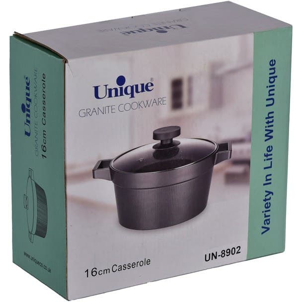 قابلمه چدن یونیک (سایز 16) دیاموند UN-8902 — تصویر ۵