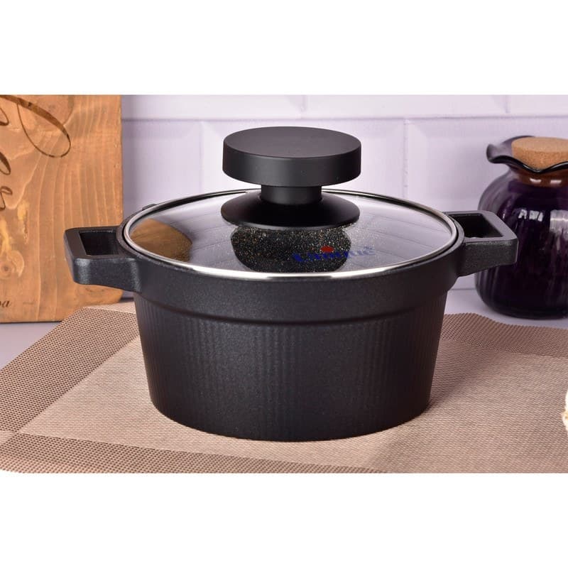 قابلمه چدن یونیک (سایز 16) دیاموند UN-8902 — تصویر ۲
