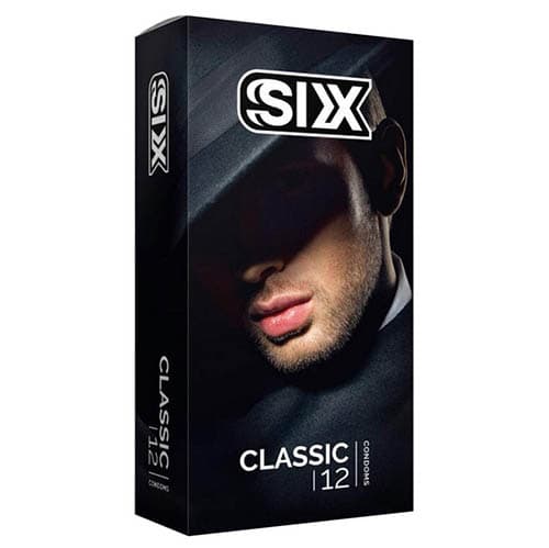 کاندوم سیکس مدل Classic بسته 12 عددی