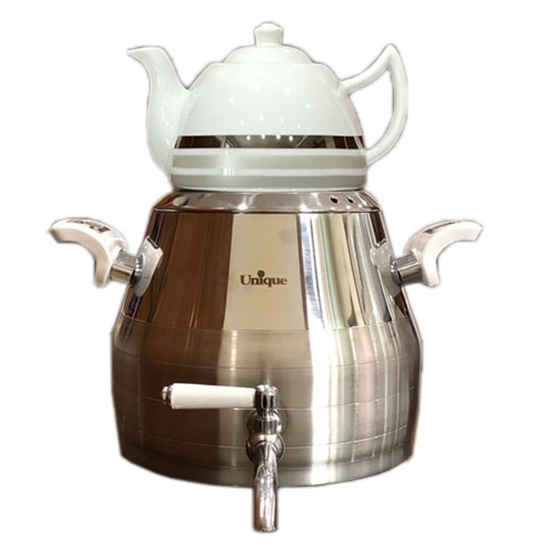 ست کتری قوری استیل یونیک (5 لیتر) مدل UN-7297 — تصویر ۴