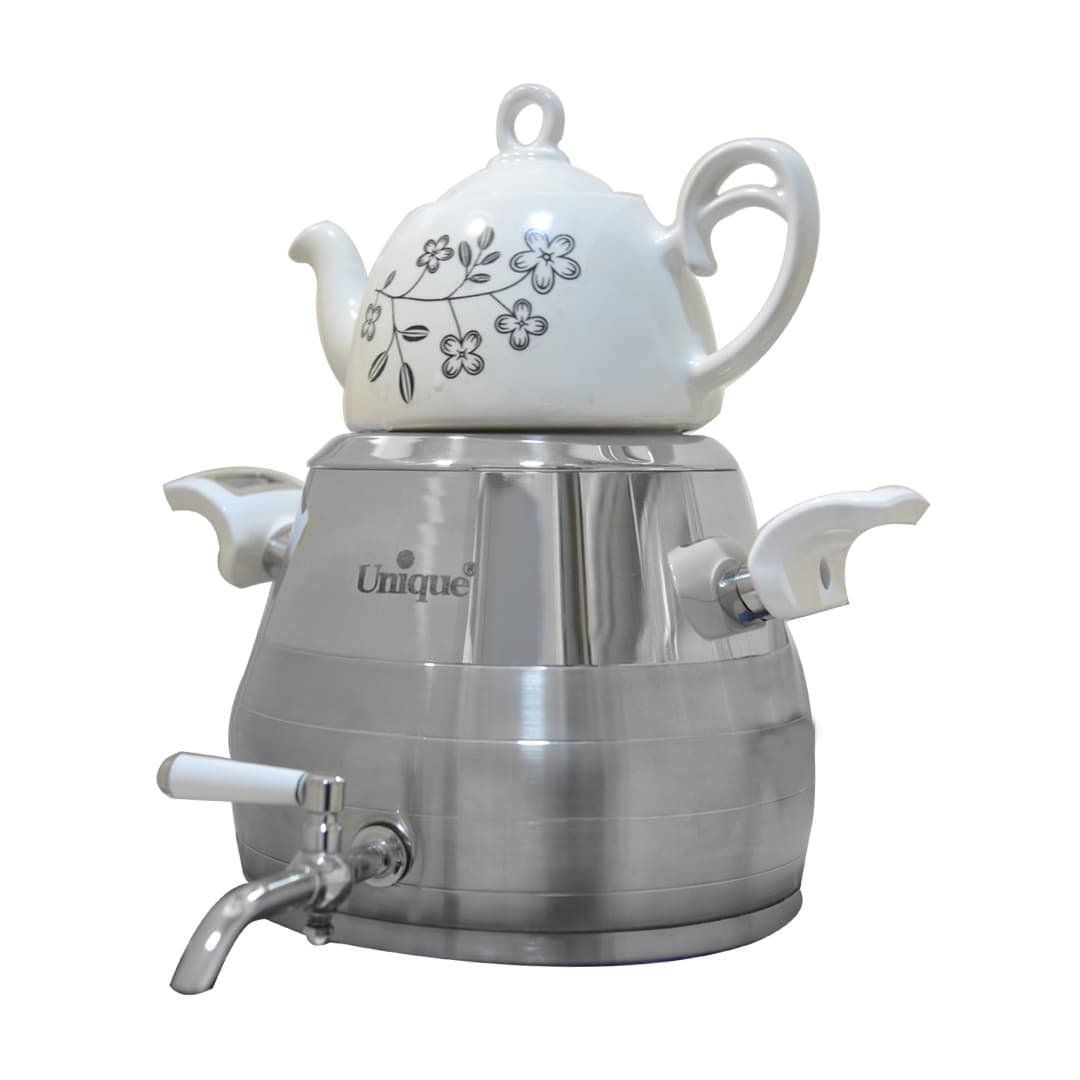 ست کتری قوری استیل یونیک (5 لیتر) مدل UN-7297 — تصویر ۶