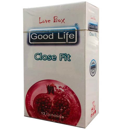 کاندوم گودلایف مدل CLOSE FIT کد GO07 بسته 12 عددی
