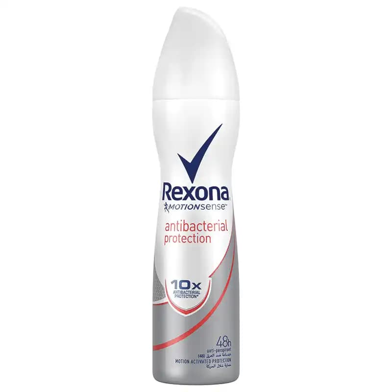 اسپری زنانه رکسونا Antibacterial Protection 10X حجم 200 میل
