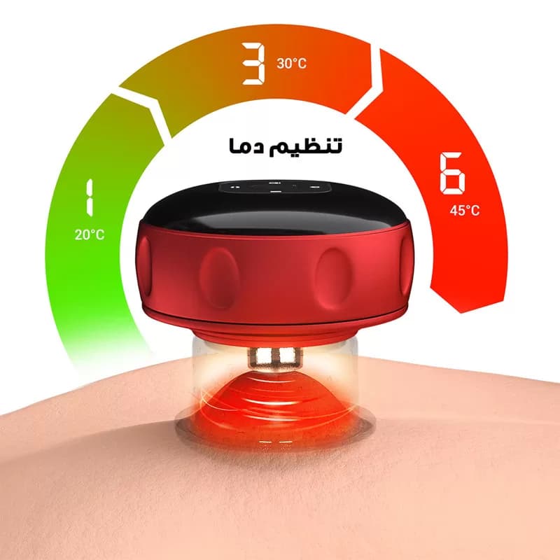 دستگاه بادکش برقی NG-122 | Electric Cupping Device NG-122 — تصویر ۲
