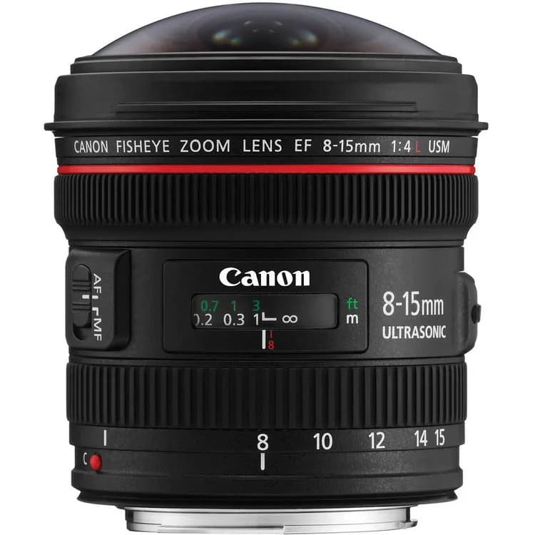 لنز کانن Canon EF 8-15mm f/4L Fisheye USM — تصویر ۴