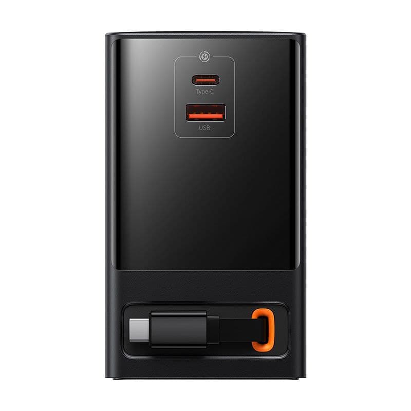 شارژر رومیزی 65W باسئوس مدل PSLR000001 با کابل تایپ C