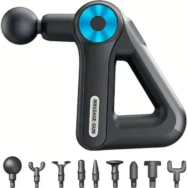 ماساژور تفنگی شارژی SL-8891 | MASSAGE GUN با 9 سری و باتری قابل شارژ