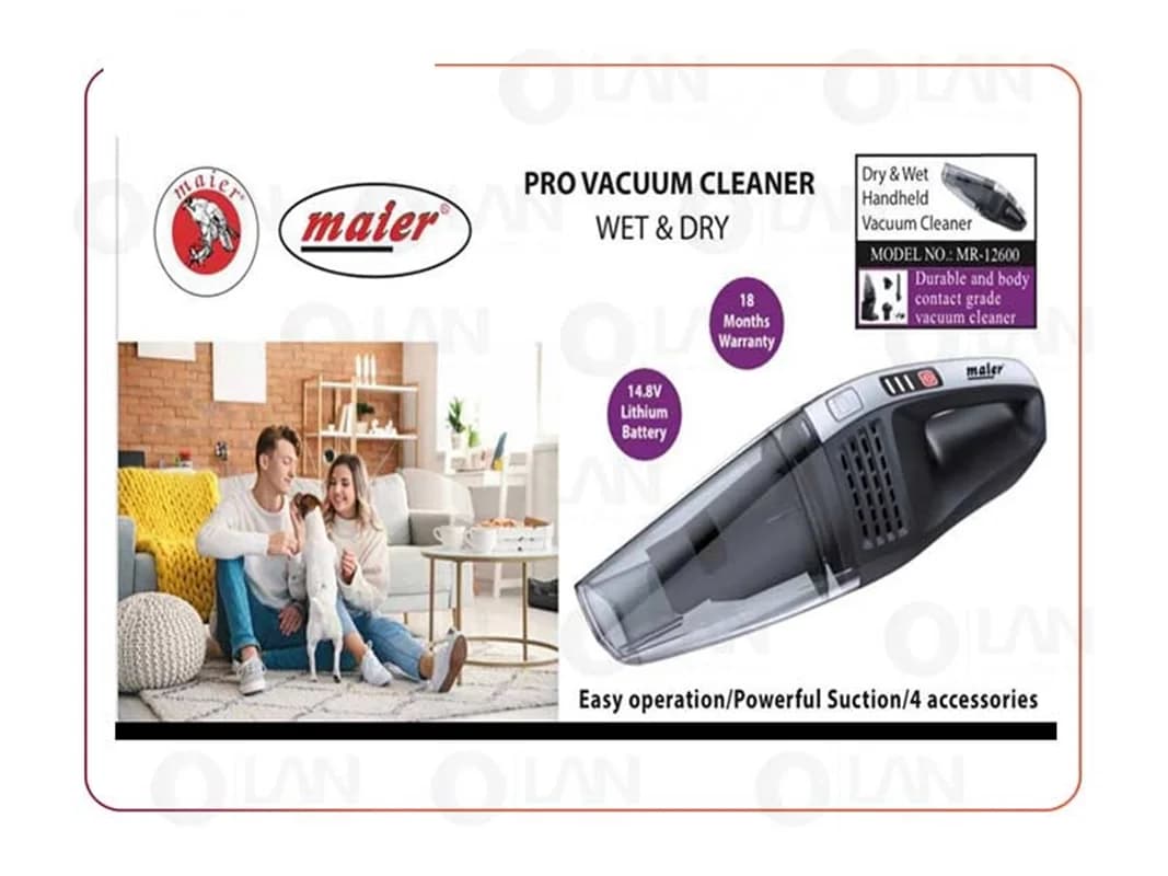 جارو شارژی مایر مدل MR-12600 | Maier Cordless Vacuum Cleaner