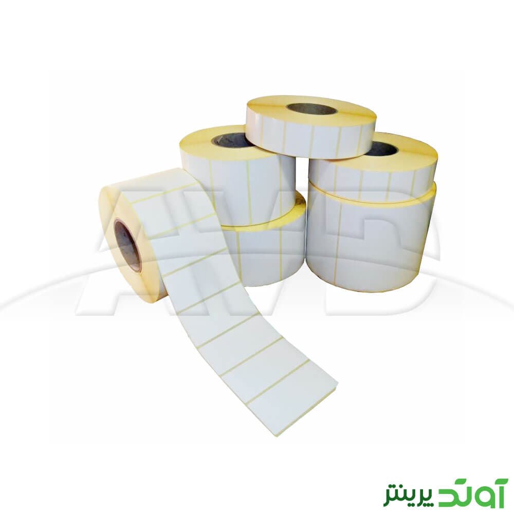 لیبل (برچسب) کاغذی تک ردیفه Paper Label 30×70 — تصویر ۲