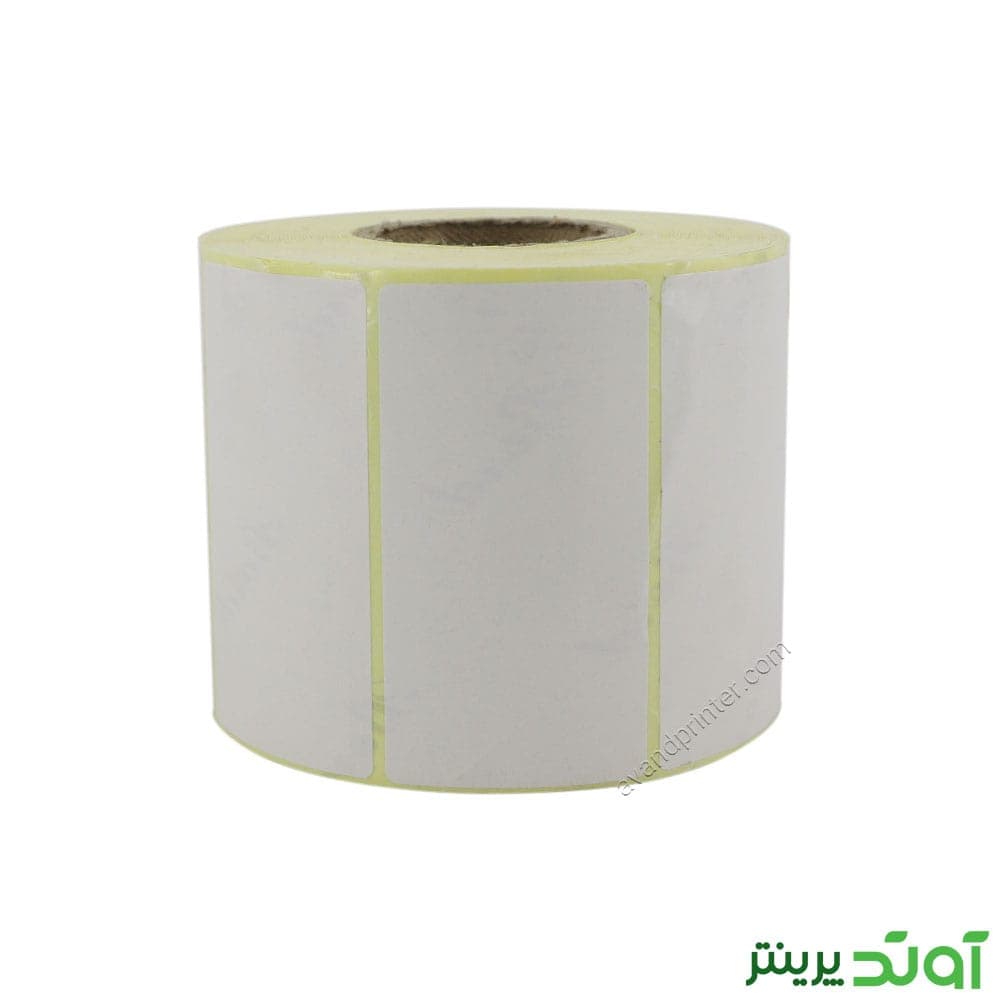 لیبل (برچسب) کاغذی تک ردیفه Paper Label 40×75 — تصویر ۲