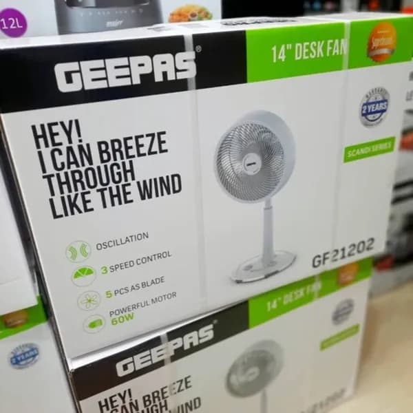 پنکه ایستاده جیپاس مدل 21202 | Geepas Stand Fan — تصویر ۳