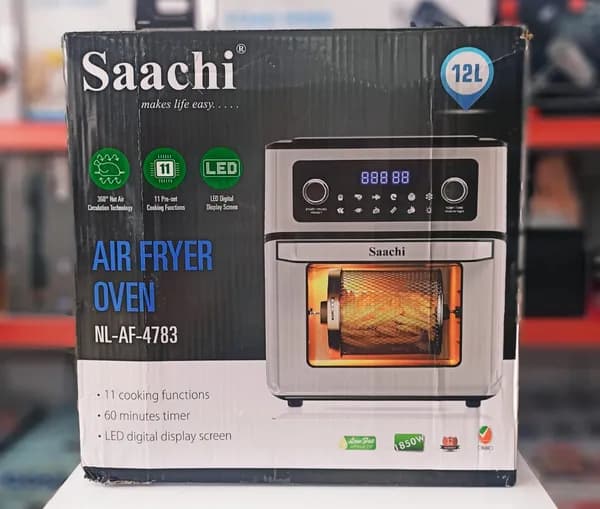 سرخ‌کن ساچی NL_AF_4783 | سرخ‌کن ۱۲ لیتری دیجیتال با ۱۱ برنامه پخت