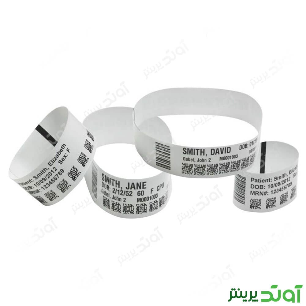 دستبند شناسایی بیمار اطفال 300 عددی (سفید) — تصویر ۸