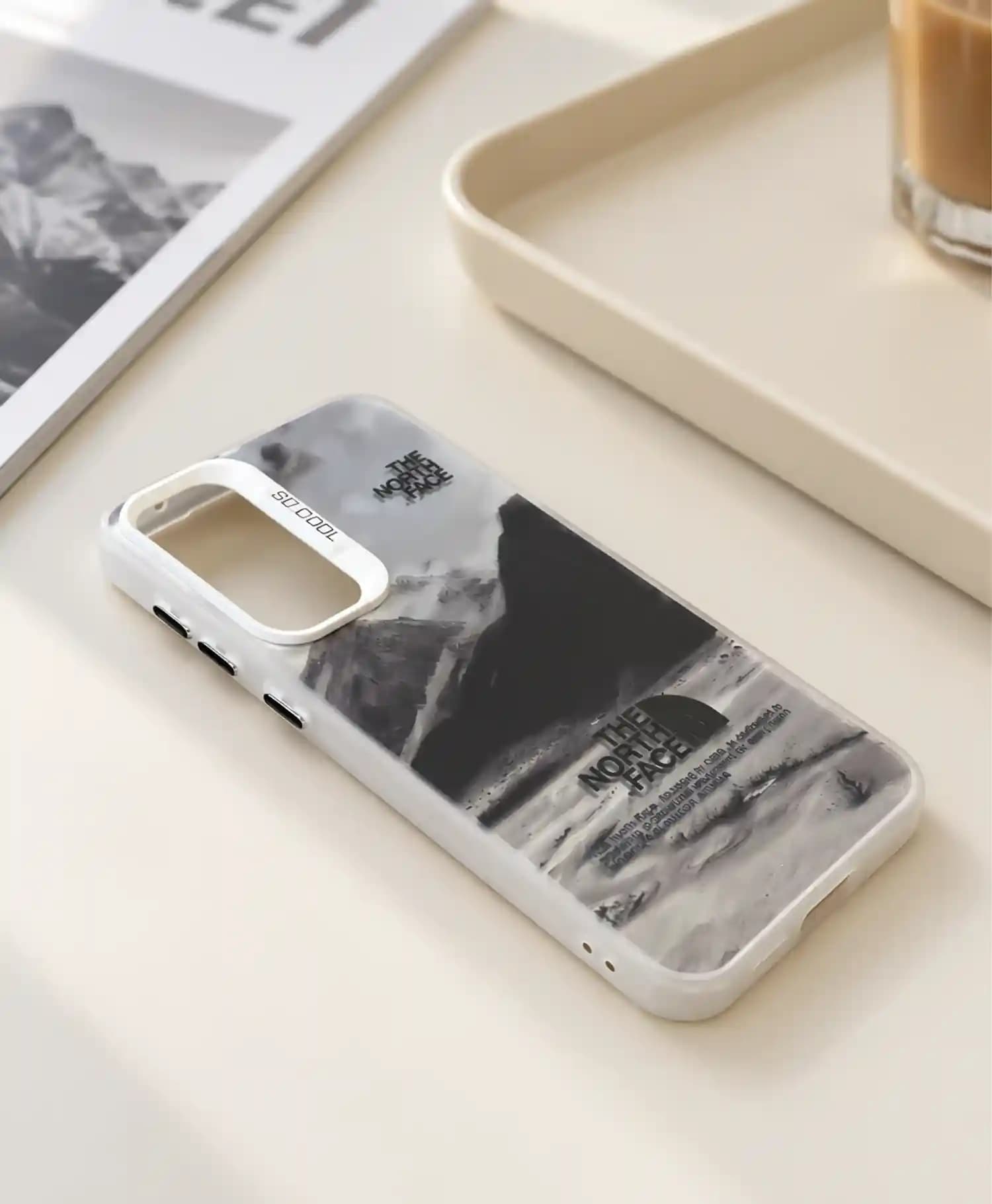 قاب فانتزی So Cool طرح نورث فیس گوشی موبایل Samsung S23 FE — تصویر ۴