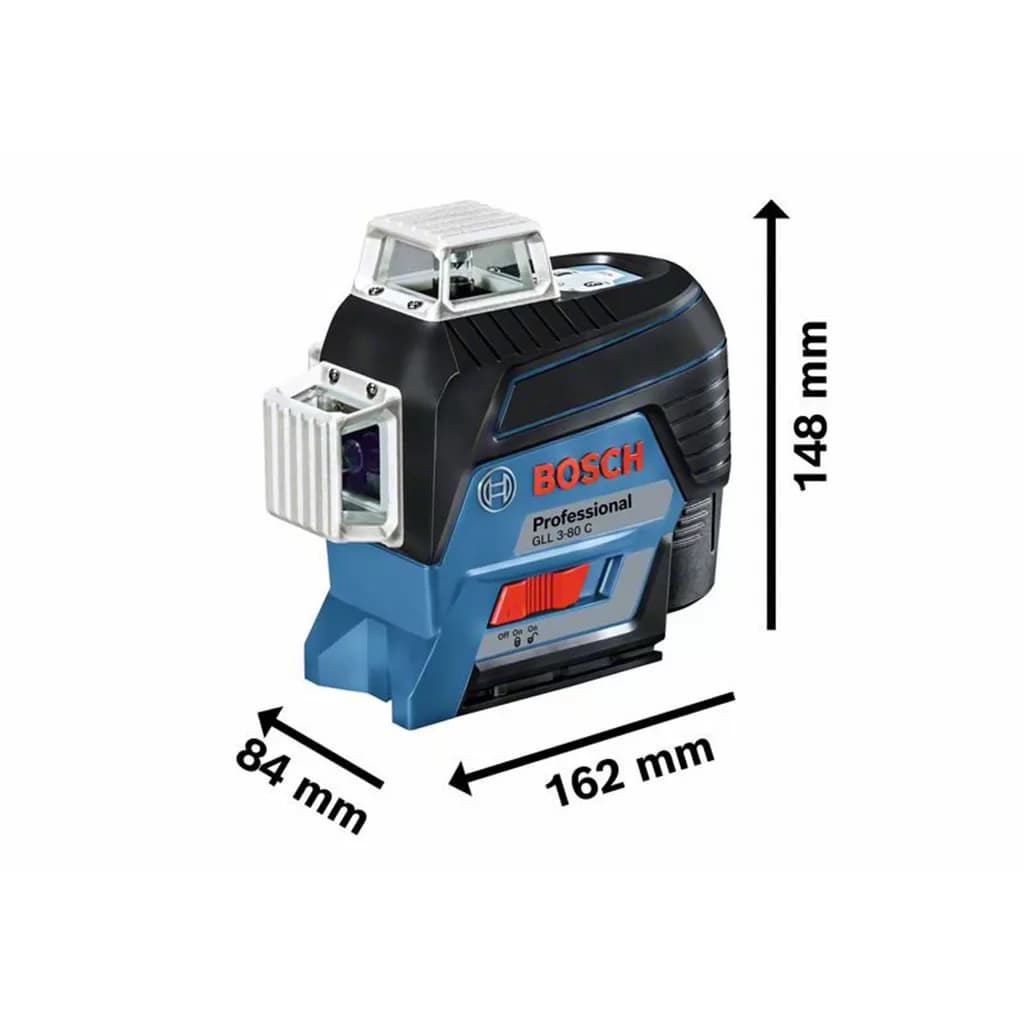 تراز لیزری خطی بوش مدل GLL3-80C+BM1 — تصویر ۲