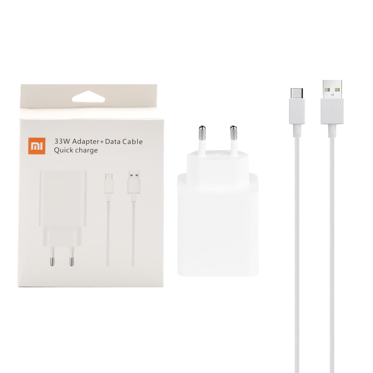شارژر دیواری فست تک پورت Xiaomi مدل MDY-11-EZ 33W به همراه کابل شارژ Type-C – سفید (گارانتی پارتیان پایا) — تصویر ۳