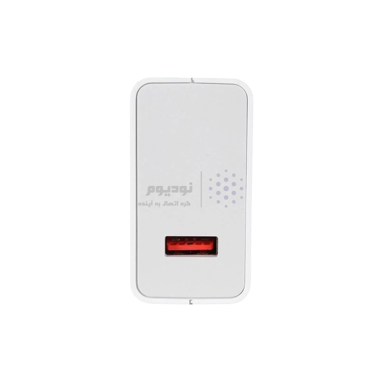شارژر دیواری فست تک پورت Xiaomi مدل MDY-12-EA 67W به همراه کابل شارژ Type-C – سفید — تصویر ۲