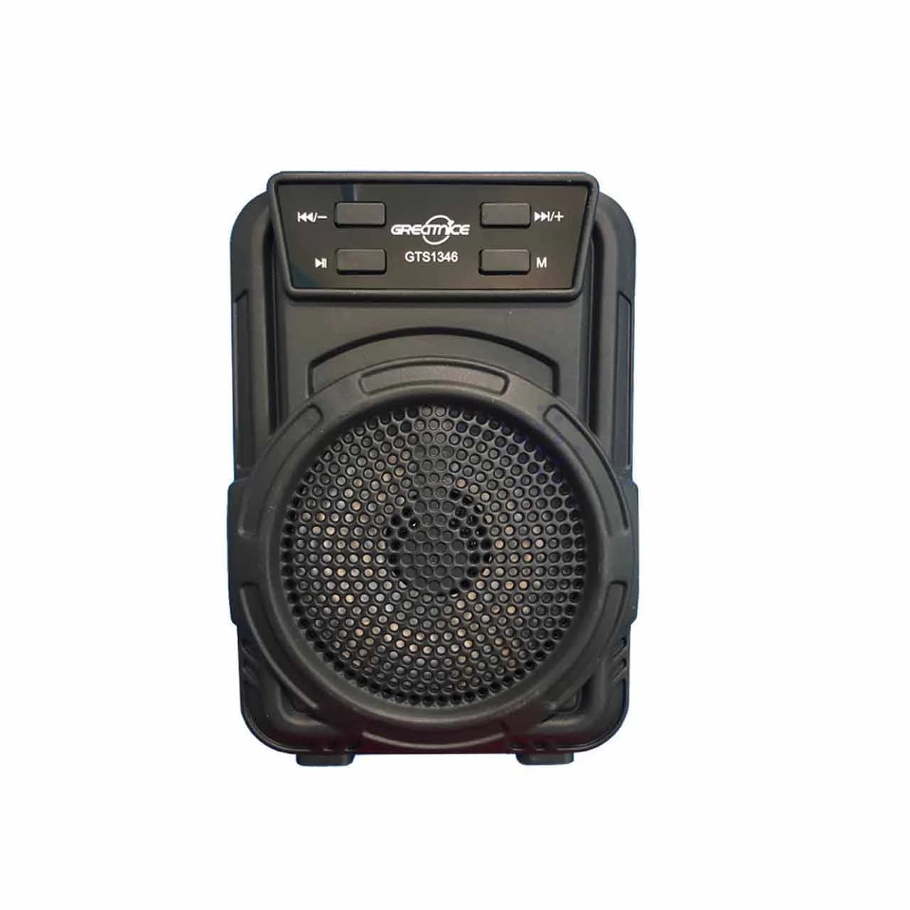 اسپیکر 5W بی سیم EXTRA BASS مدل GTS-1346 – مشکی — تصویر ۲