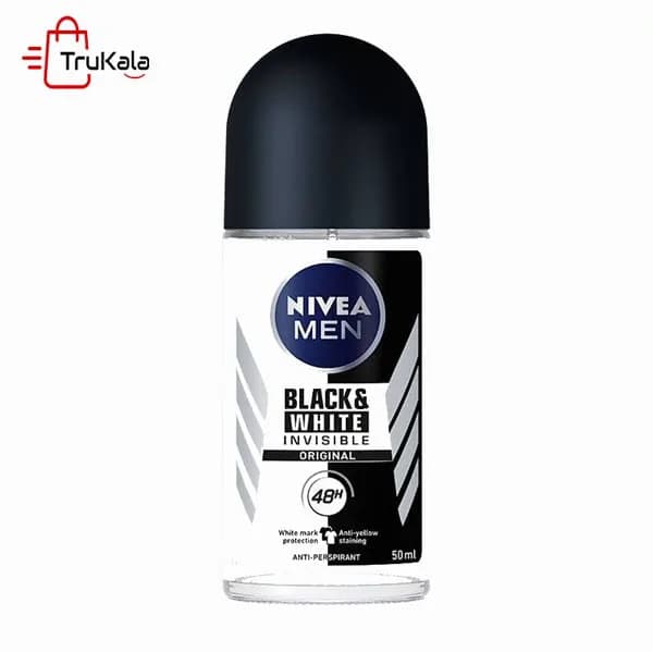 رول ضد تعریق مردانه نیوآ مدل invisible Black and white orginal حجم 50 میلی لیتر — تصویر ۴