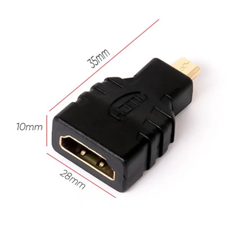 تبدیل میکرو HDMI به HDMI مدل 4301 — تصویر ۳