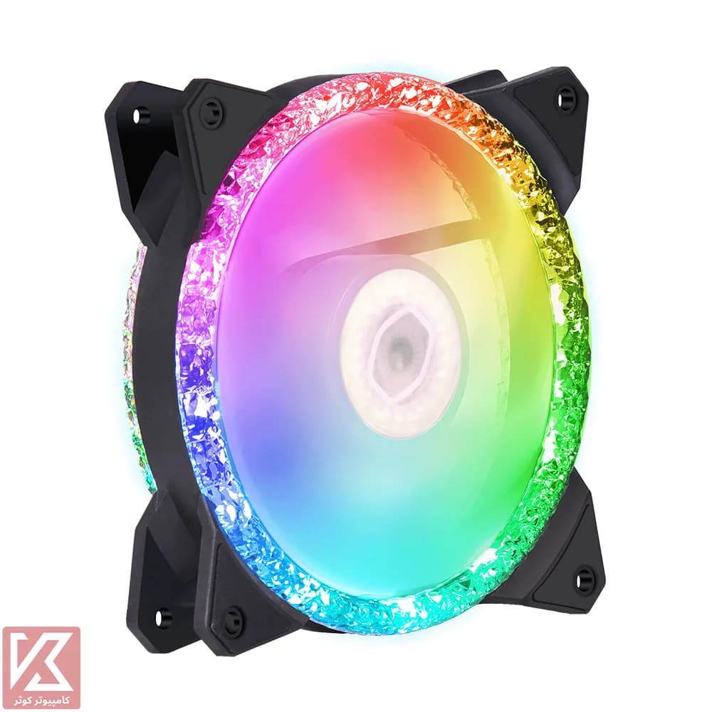 فن کیس کولر مستر مدل MASTERFAN MF120 PRISMATIC — تصویر ۲