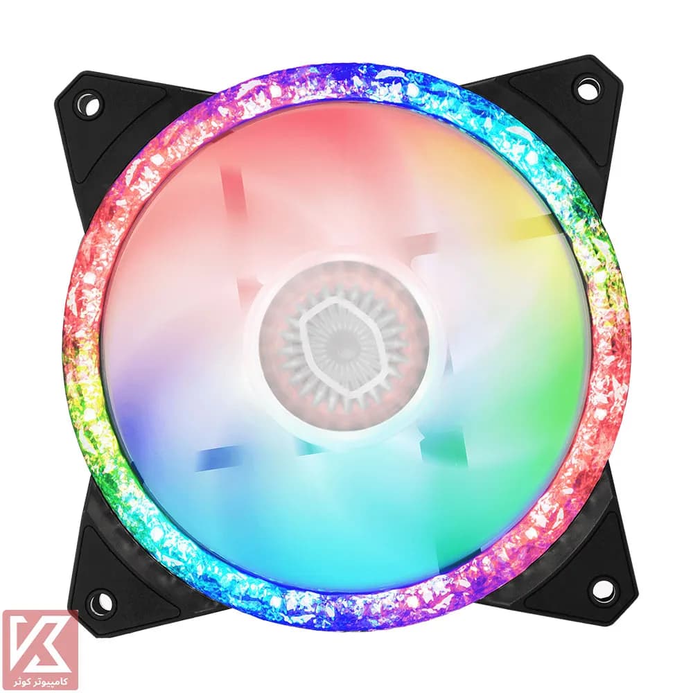 فن کیس کولر مستر مدل MASTERFAN MF120 PRISMATIC — تصویر ۳