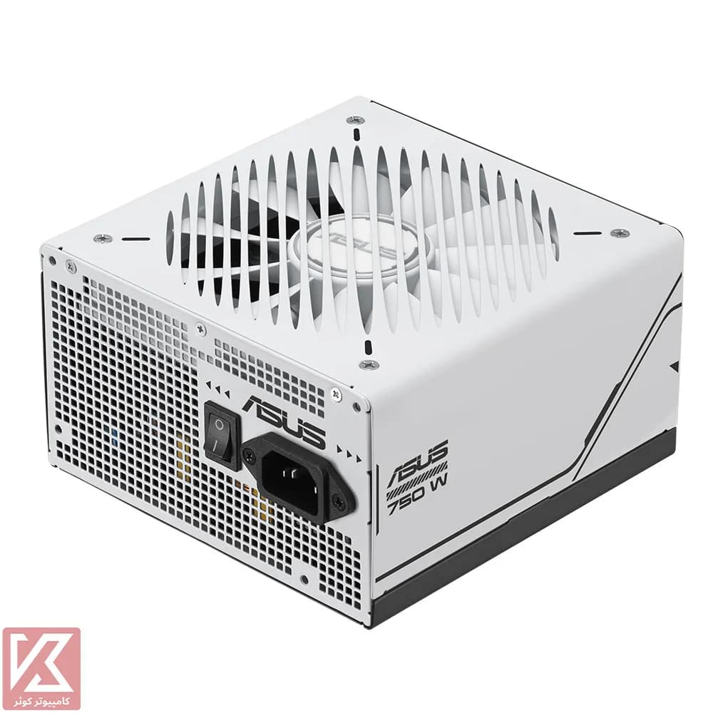 پاور ایسوس 750 وات فول ماژولار مدل Prime 750W Gold (با پک پلمپ) — تصویر ۷