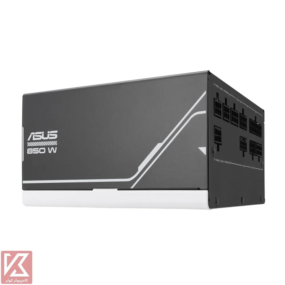 پاور ایسوس 850 وات فول ماژولار مدل Prime 850W Gold با پک (BOX) — تصویر ۵