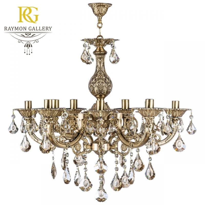 لوستر برنز 10 شعله کد B10291