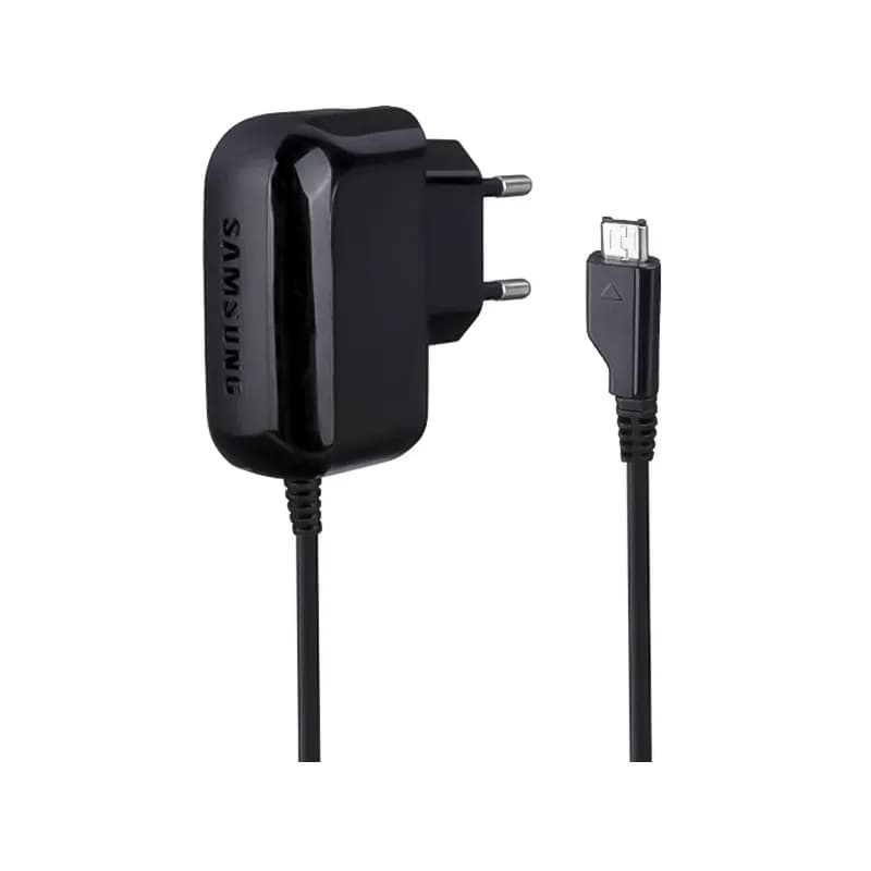 شارژر دیواری اصلی سامسونگ 0.55A 2.5W میکرو USB مدل ATADS30EBE