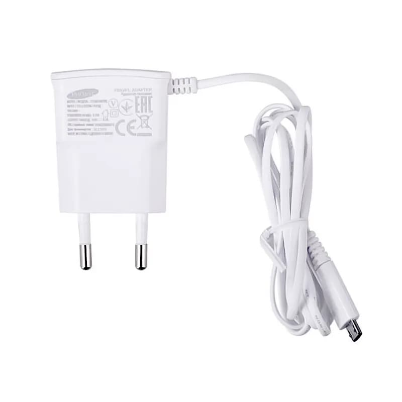 شارژر دیواری اصلی سامسونگ 0.7A میکرو USB مدل ETA0U10EBE — تصویر ۲
