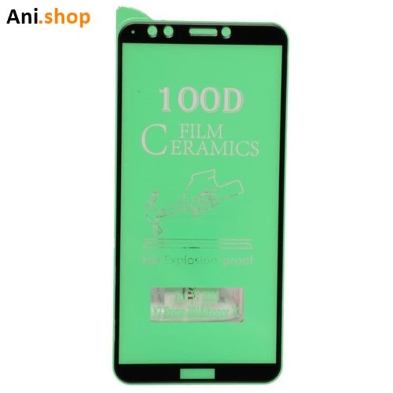 محافظ تمام صفحه تمام چسب هواوی Huawei Y6 2018 – Y6 Prime 2018 – Honor 7A
