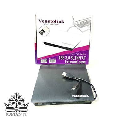 باکس DVD رایتر لپ تاپ USB 3.0 ضخامت 9.5 — تصویر ۳