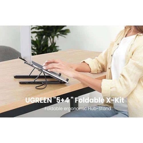 هاب 6 پورت و پایه نگهدارنده لپ تاپ یوگرین مدل CM359-80551 — تصویر ۳
