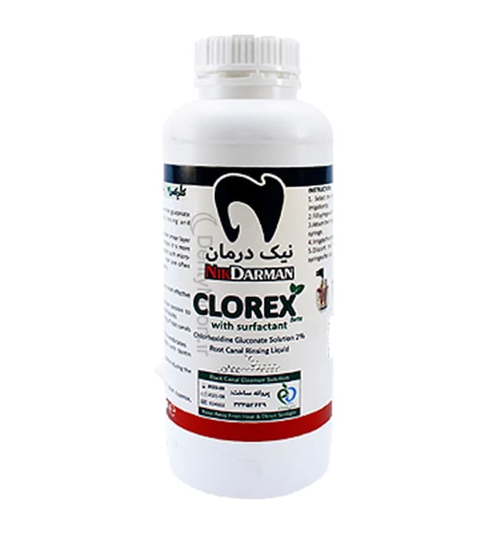 محلول کلرهگزیدین نیک درمان Clorex 2%