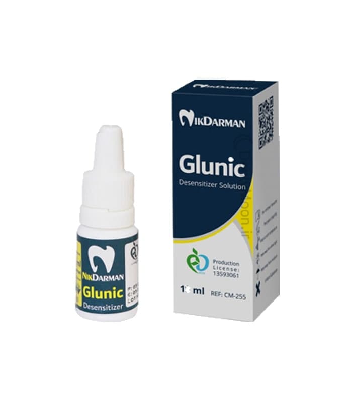 محلول ضد حساسیت نیک درمان Glunic Desensitizer