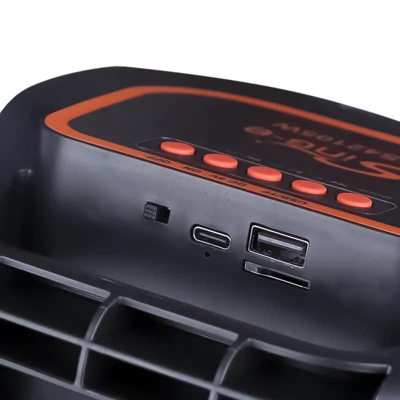 اسپیکر بلوتوثی قابل حمل سینگ ای مدل ZQS42105W + میکروفون — تصویر ۶