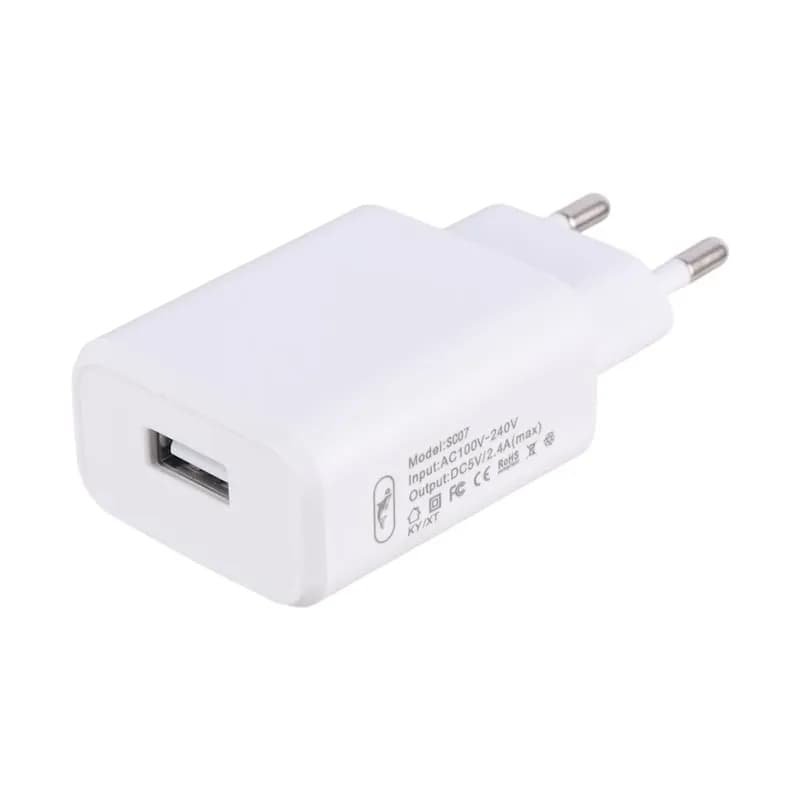 شارژر دیواری 12 وات 2.4A اسکای دلفین مدل SC07V + کابل میکرو — تصویر ۲