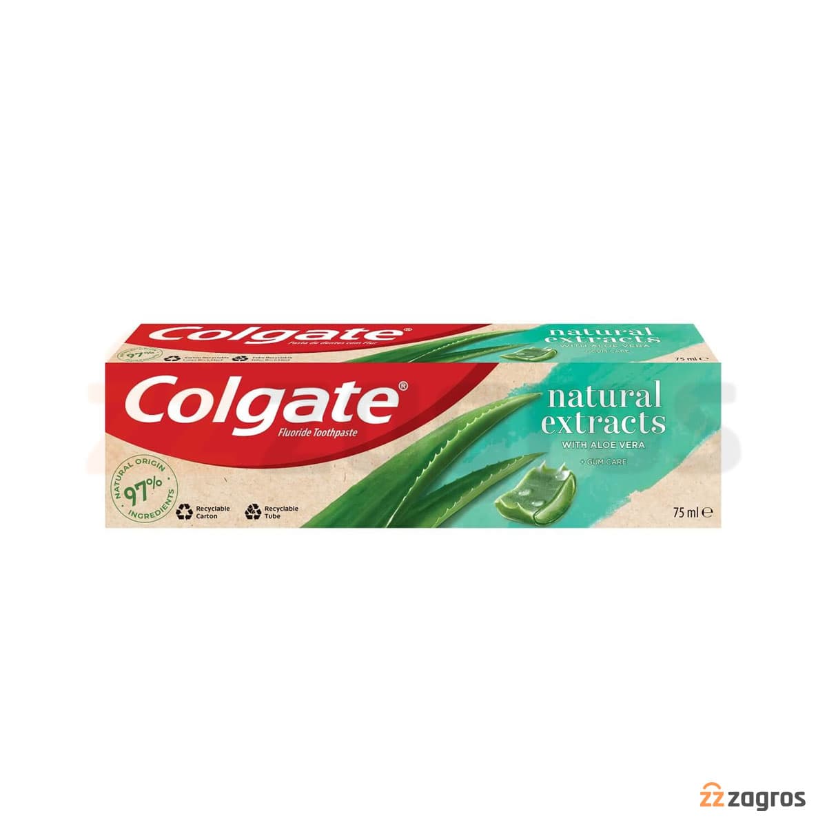 خمیر دندان کلگیت Colgate مدل Aloe Vera — تصویر ۳