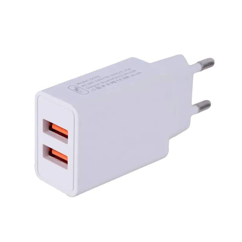 شارژر دیواری 12 وات 2.4A اسکای دلفین مدل SC03T + کابل تایپ سی — تصویر ۲