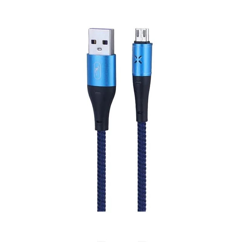 کابل شارژ USB به میکرو 3A فست اسکای دلفین S49V طول 1 متر مشکی – حراج