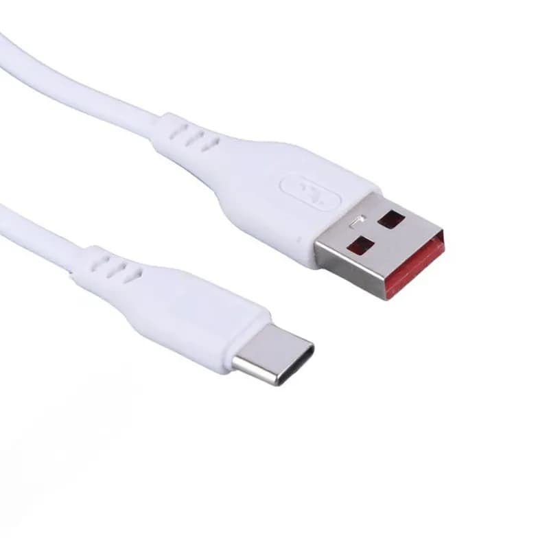 کابل شارژ USB به تایپ سی 2.4A فست اسکای دلفین S61TB طول 2 متر سفید – حراج — تصویر ۲
